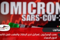 بسبب أوميكرون.. إسرائيل تدرج الإمارات والمغرب ضمن قائمة الدول الحمراء
